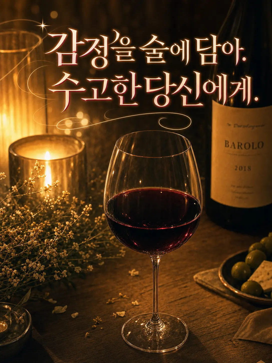__SJ__의 감정을 술에 담아. 수고한 당신에게.