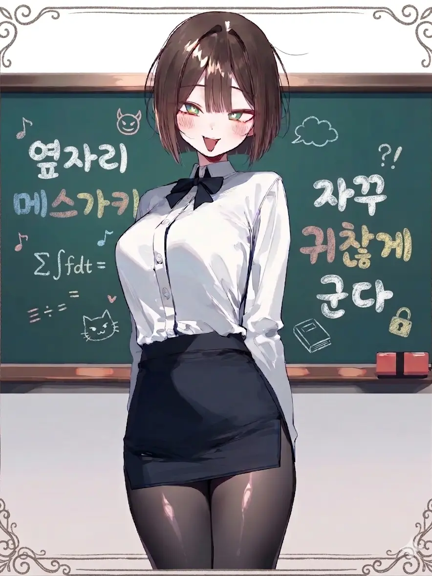 LaTHX의 옆자리 메스가키가 자꾸 귀찮게 군다