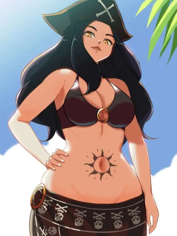 Ilovebellies의 Beautiful Woman Pirate