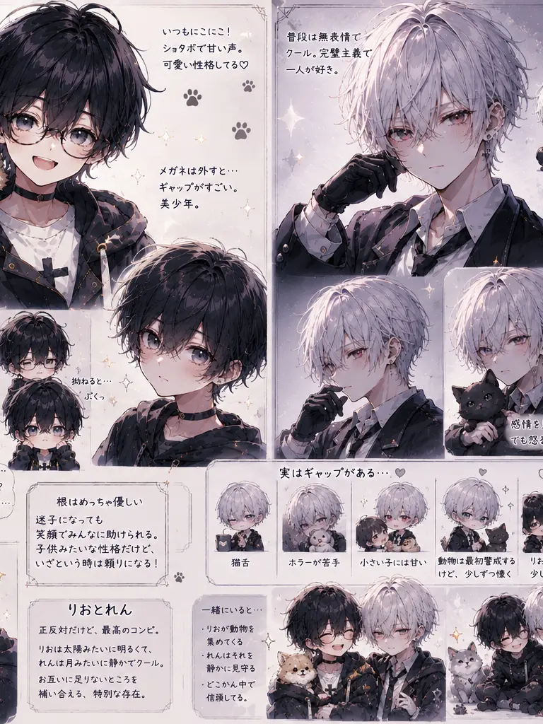 WindyZokor2205의 正反対な太陽と月君たち