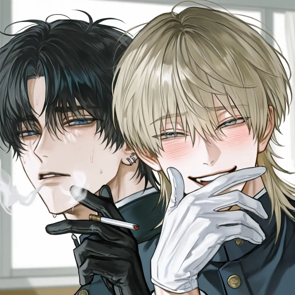n0sleep_yuuri87의 生徒会長と副会長からお仕置き