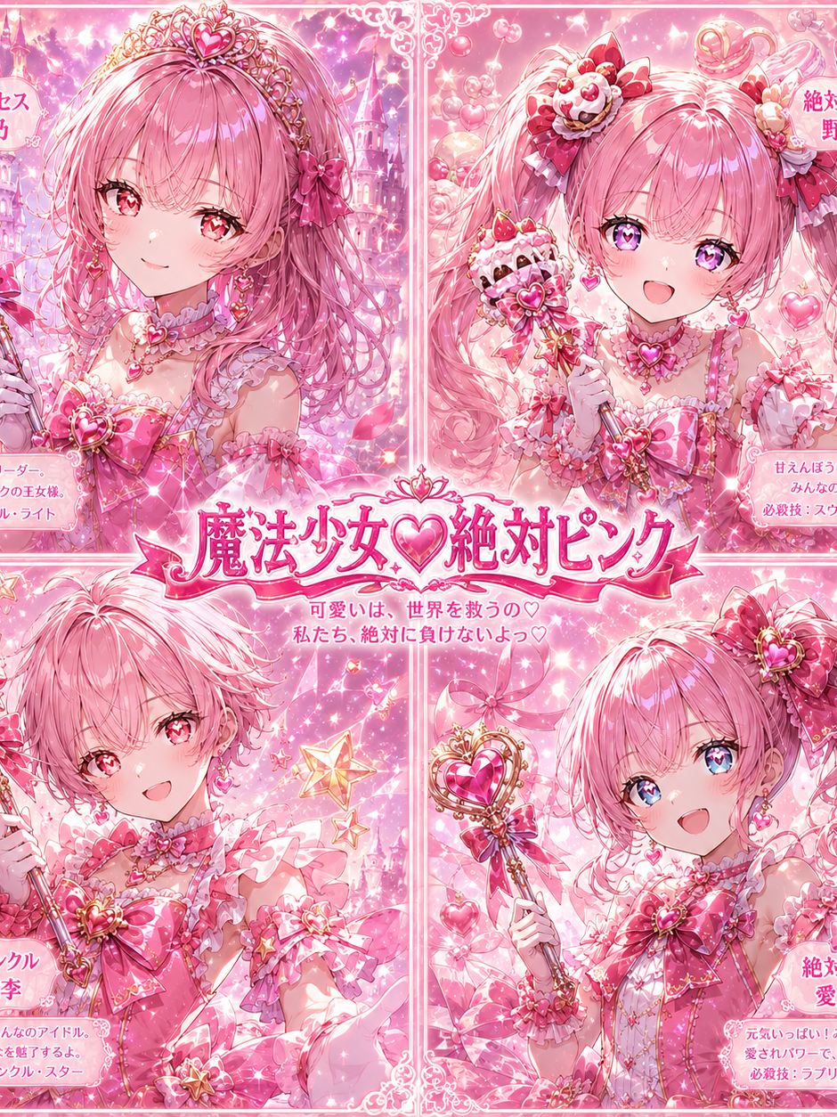 魔法少女☆絶対ピンク - zeta