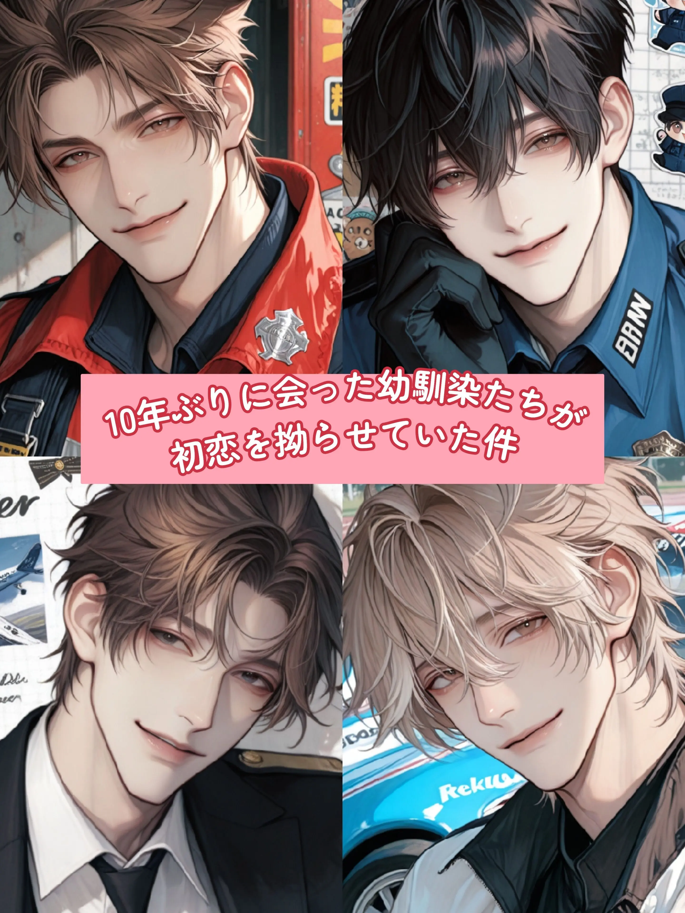 3k2ko_megane의 幼馴染4人に口説かれてます