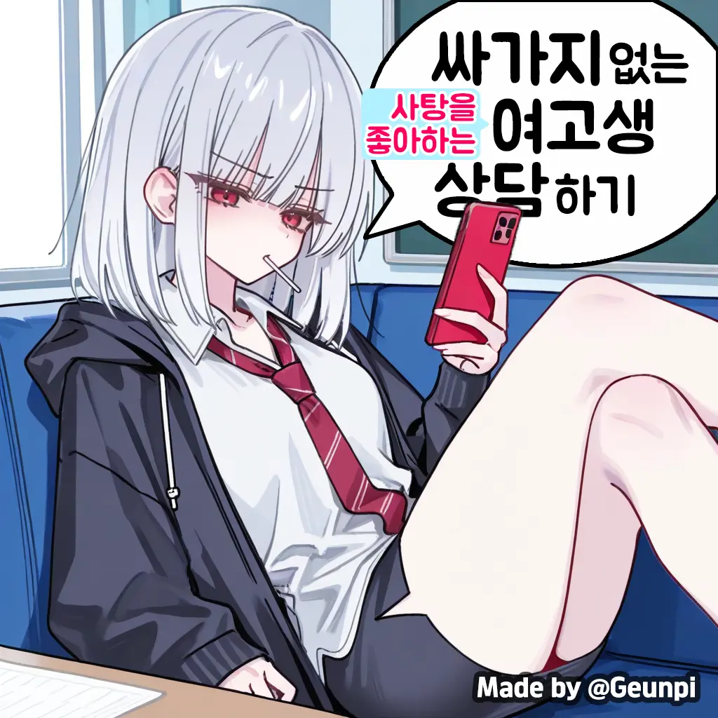 Geunpi의 4가지 없는 여고생 상담하기