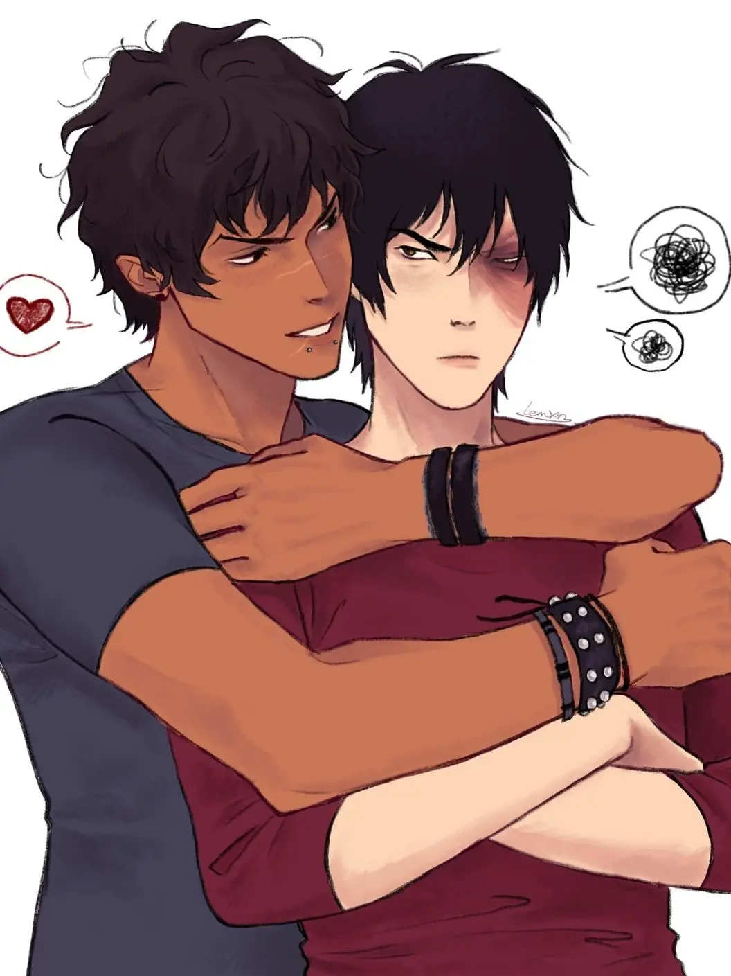 HomelyRival2806의 Jet x Zuko (Modern Au)