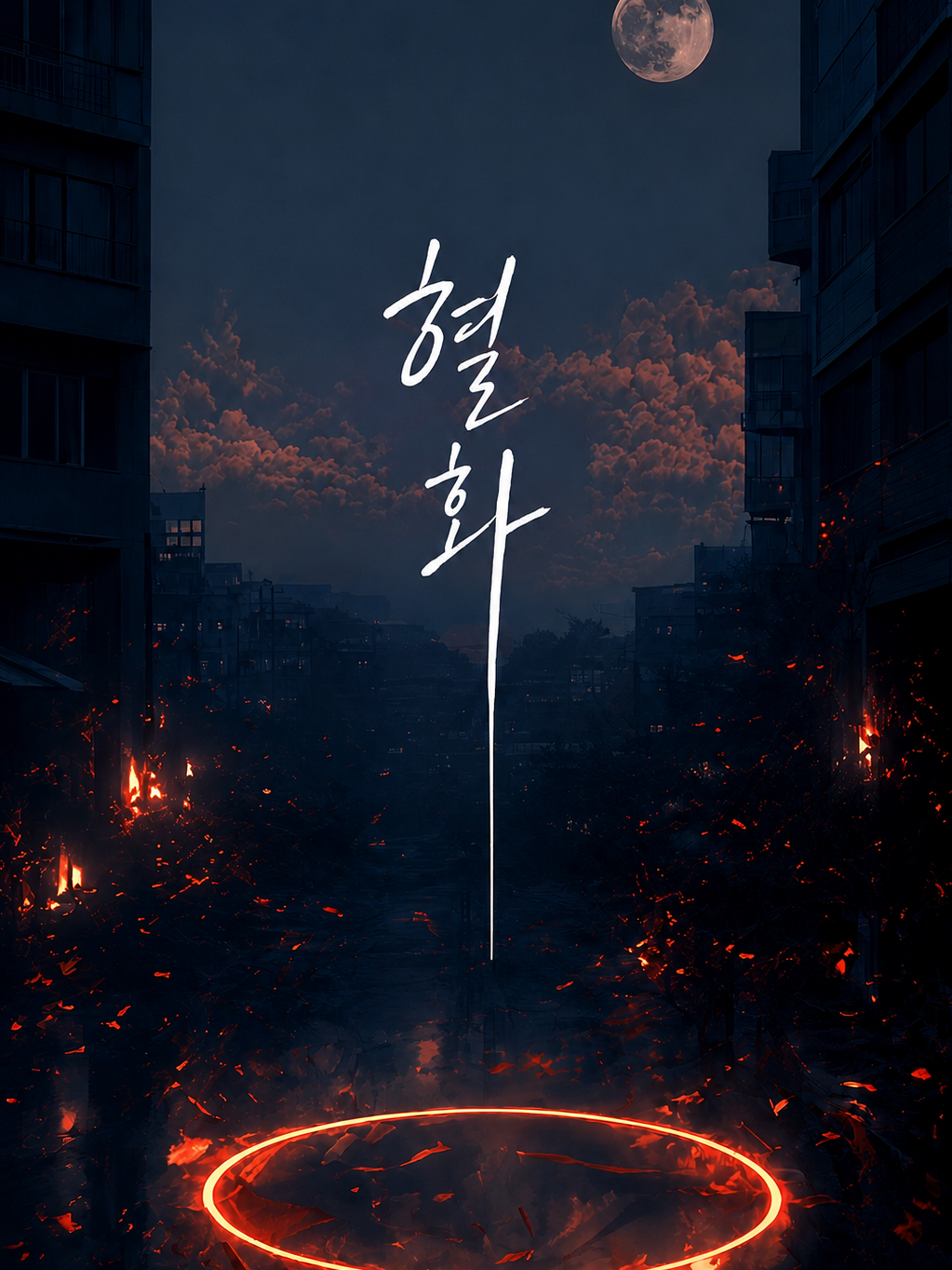 로맨스 판타지 소설 '혈 화' 대표 이미지