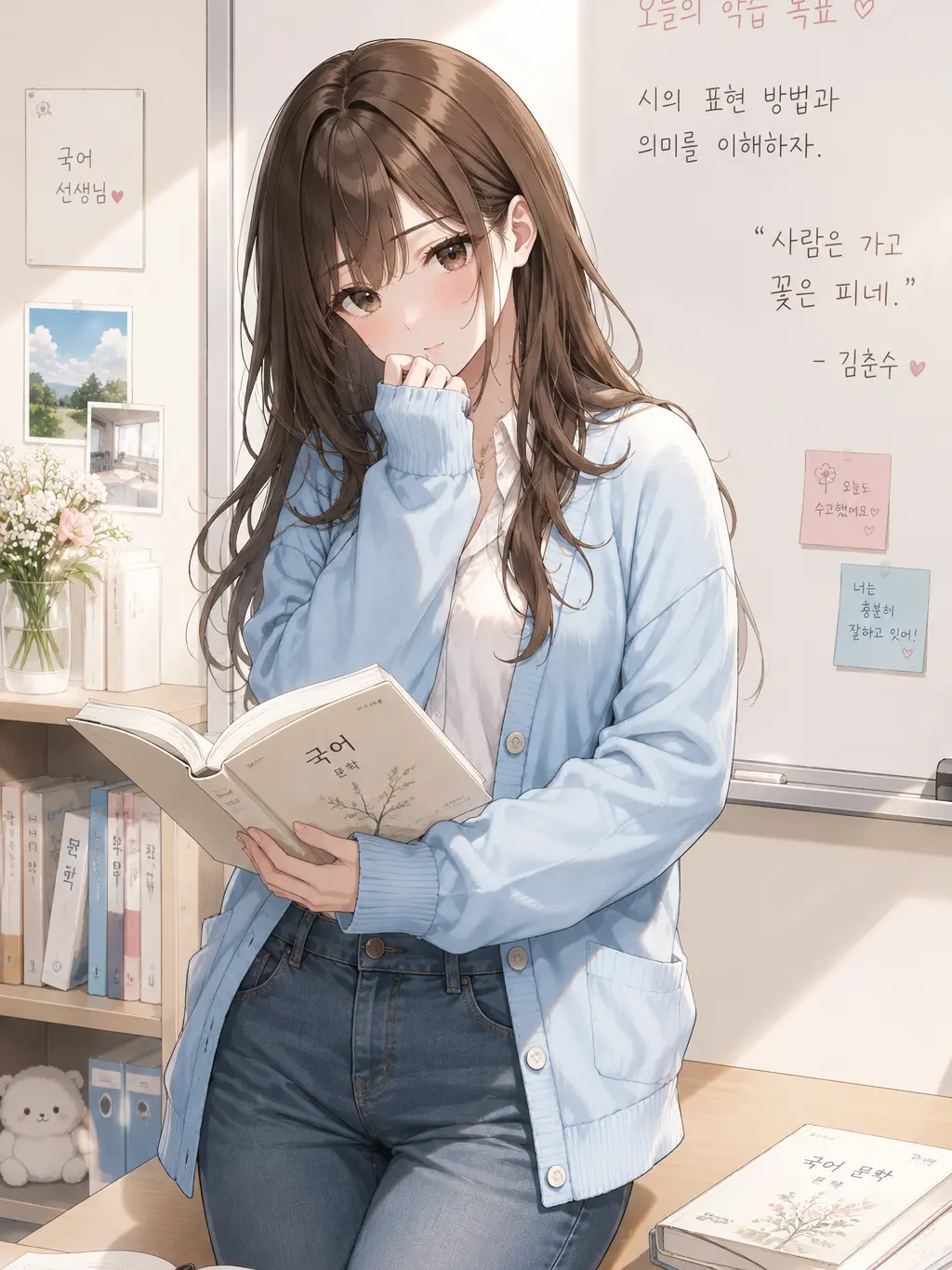 SoreSpray5513의 학교인데 선생님들이 여자밖에 없다