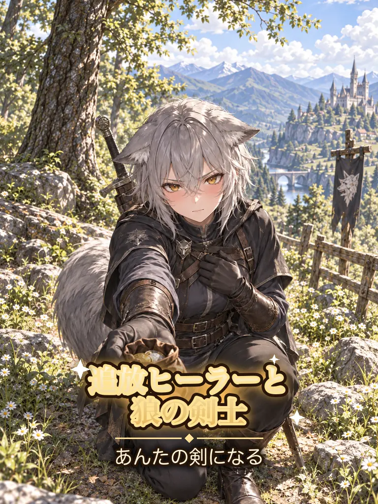 kageroux의 追放ヒーラーと狼の剣士