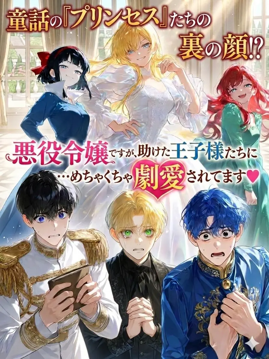 n0nn0nbiyori의 童話の『プリンセス』たちの裏の顔！？