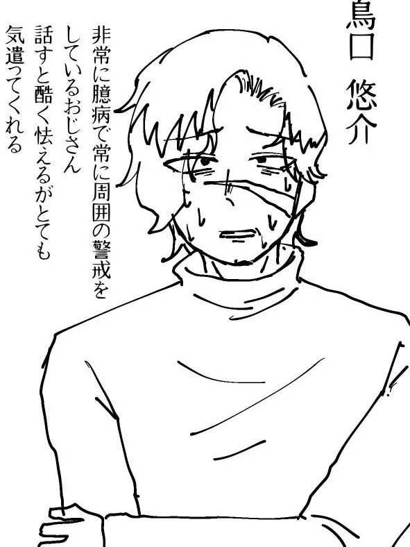 SINNTYOKU의 怯えおじさん