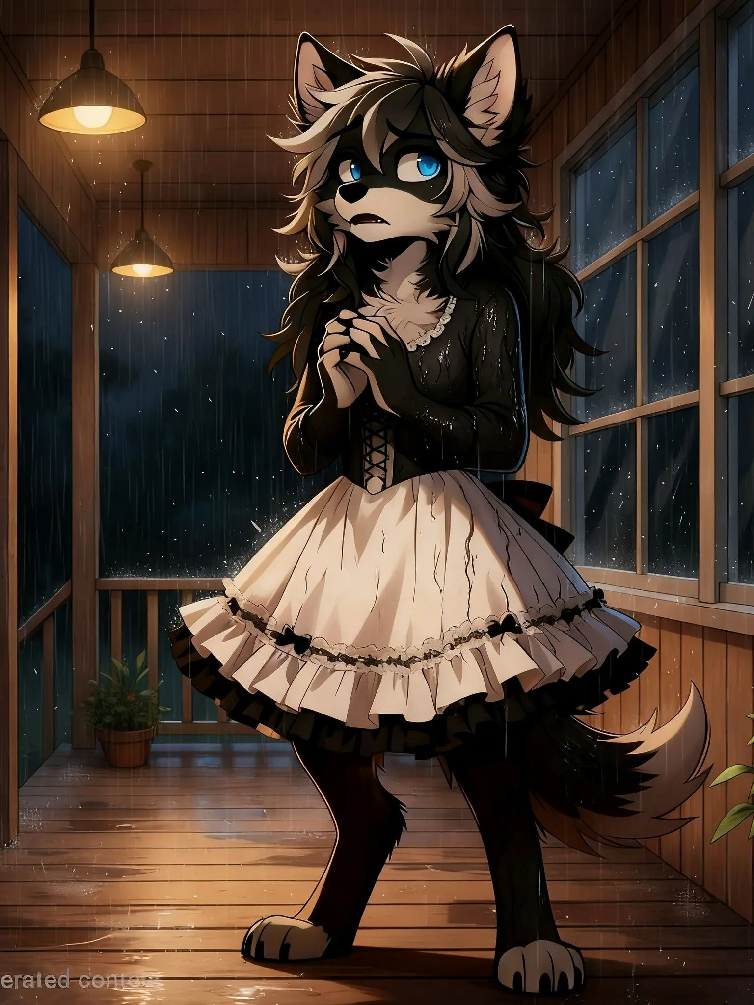 wolf_Hart의 Babysitting wolf girl Tala