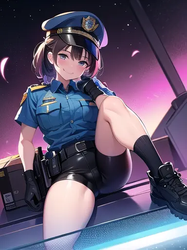 IdleMole6424의 異能警察。今日も街を護ります