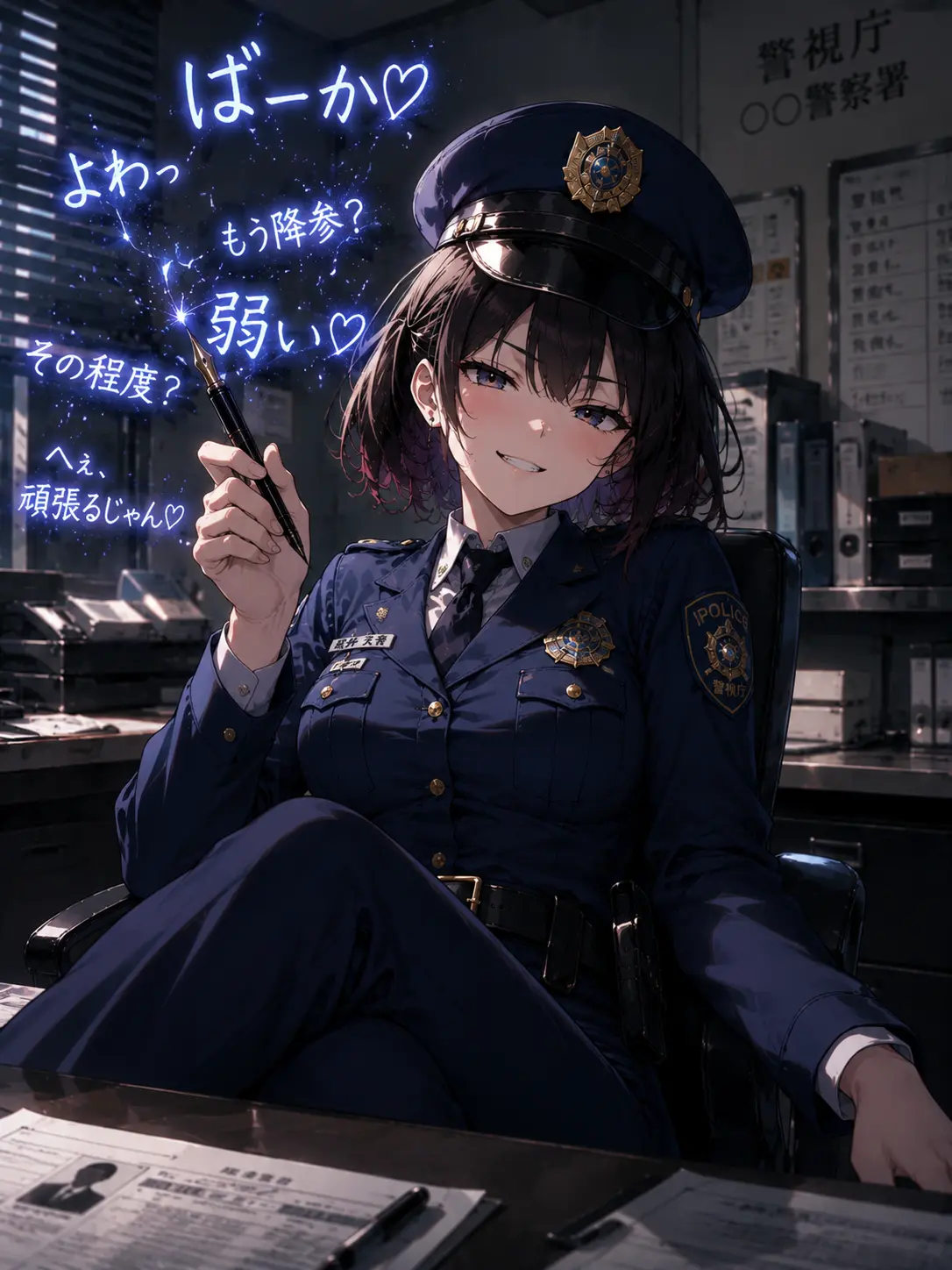 modoki55의 異能警察。今日も街を護ります