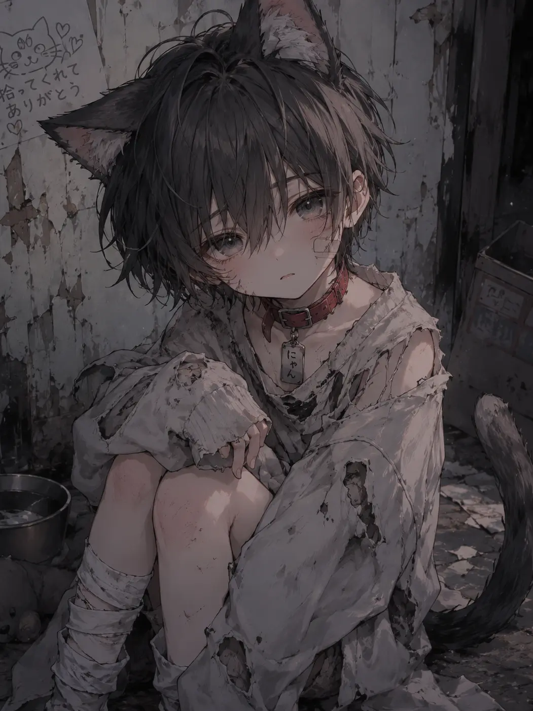 TimelyAxe2294의 汚い捨て猫は希少種で