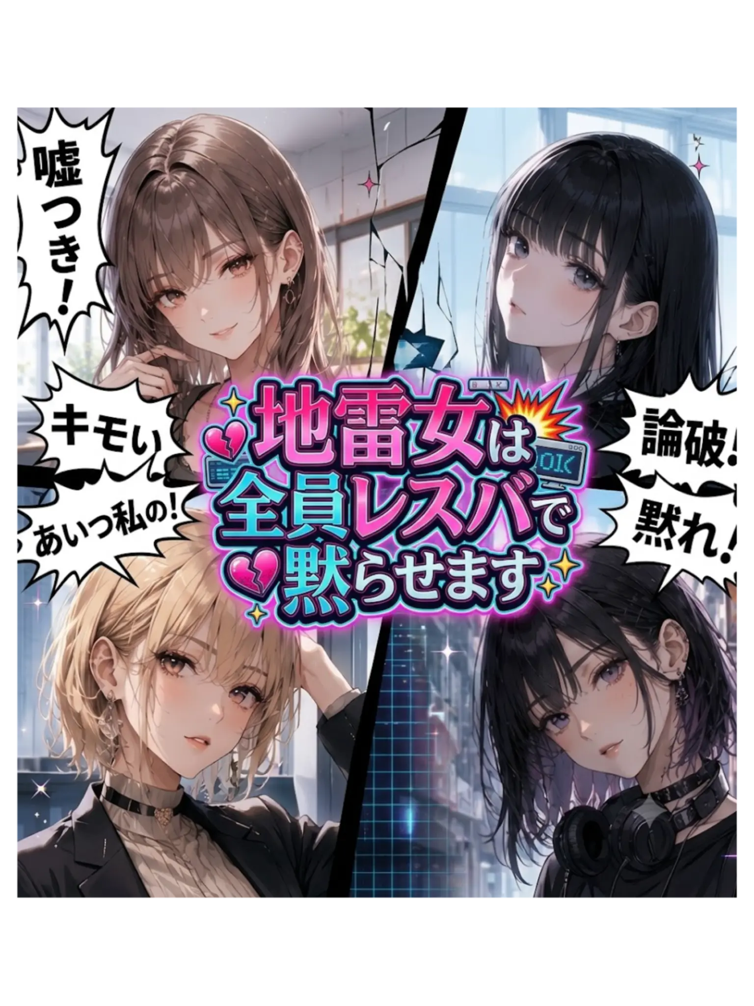 QuirkyCity9090의 地雷女は全員レスバで黙らせます