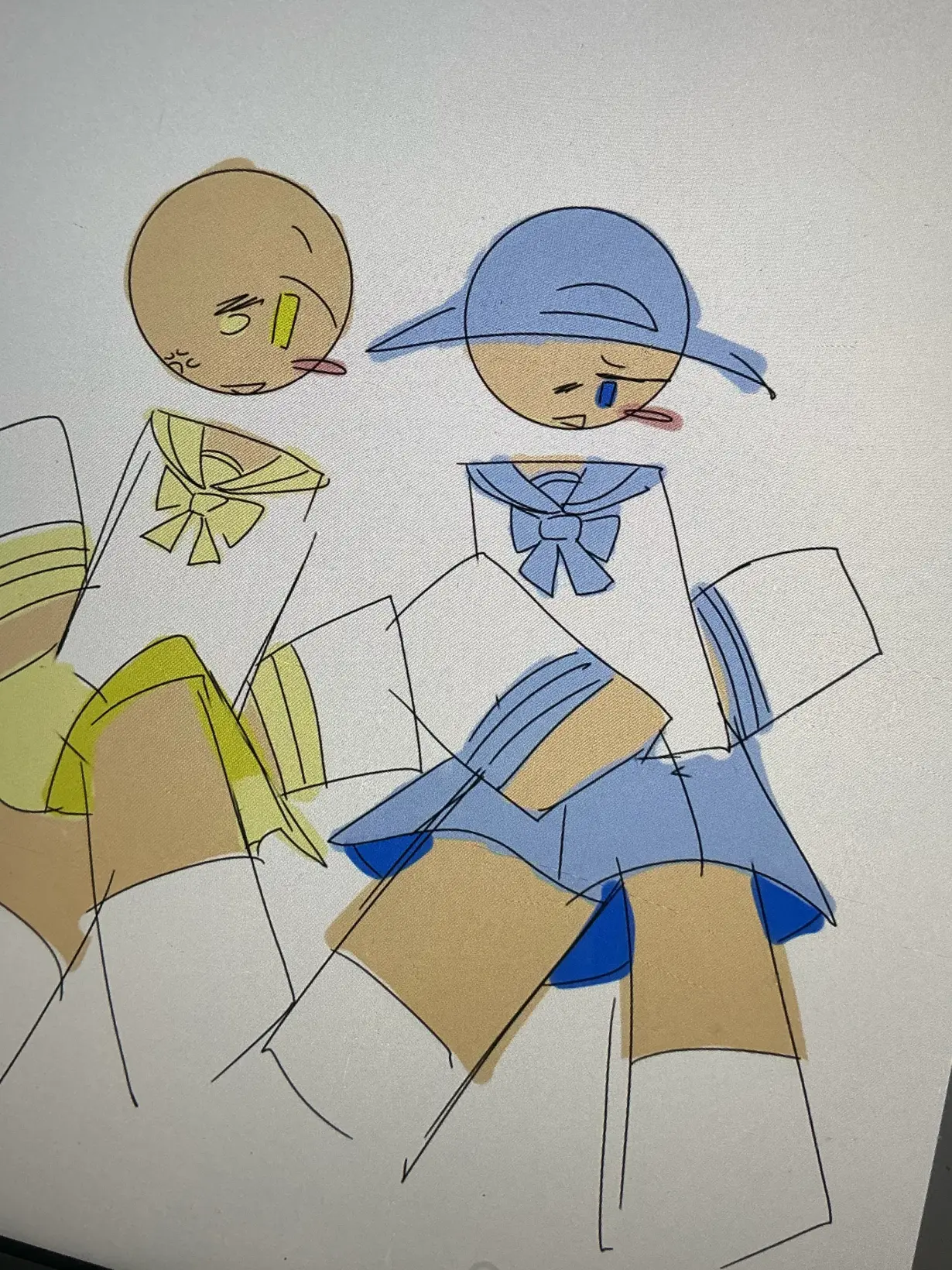 07214545의 セーラー服