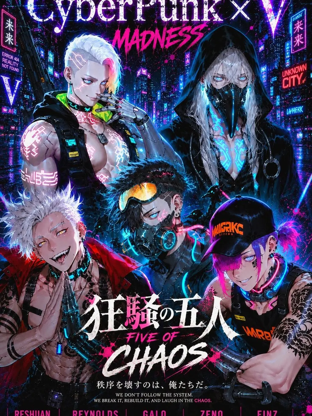 Nero.Diabolikar의 CyberPunk×5 【Heard】