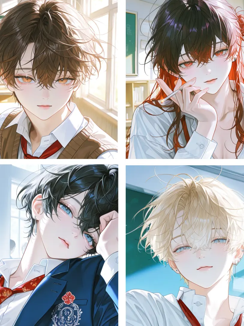 GildedWaist7236의 4人の暴君とじゃがいも(実は超絶美人)