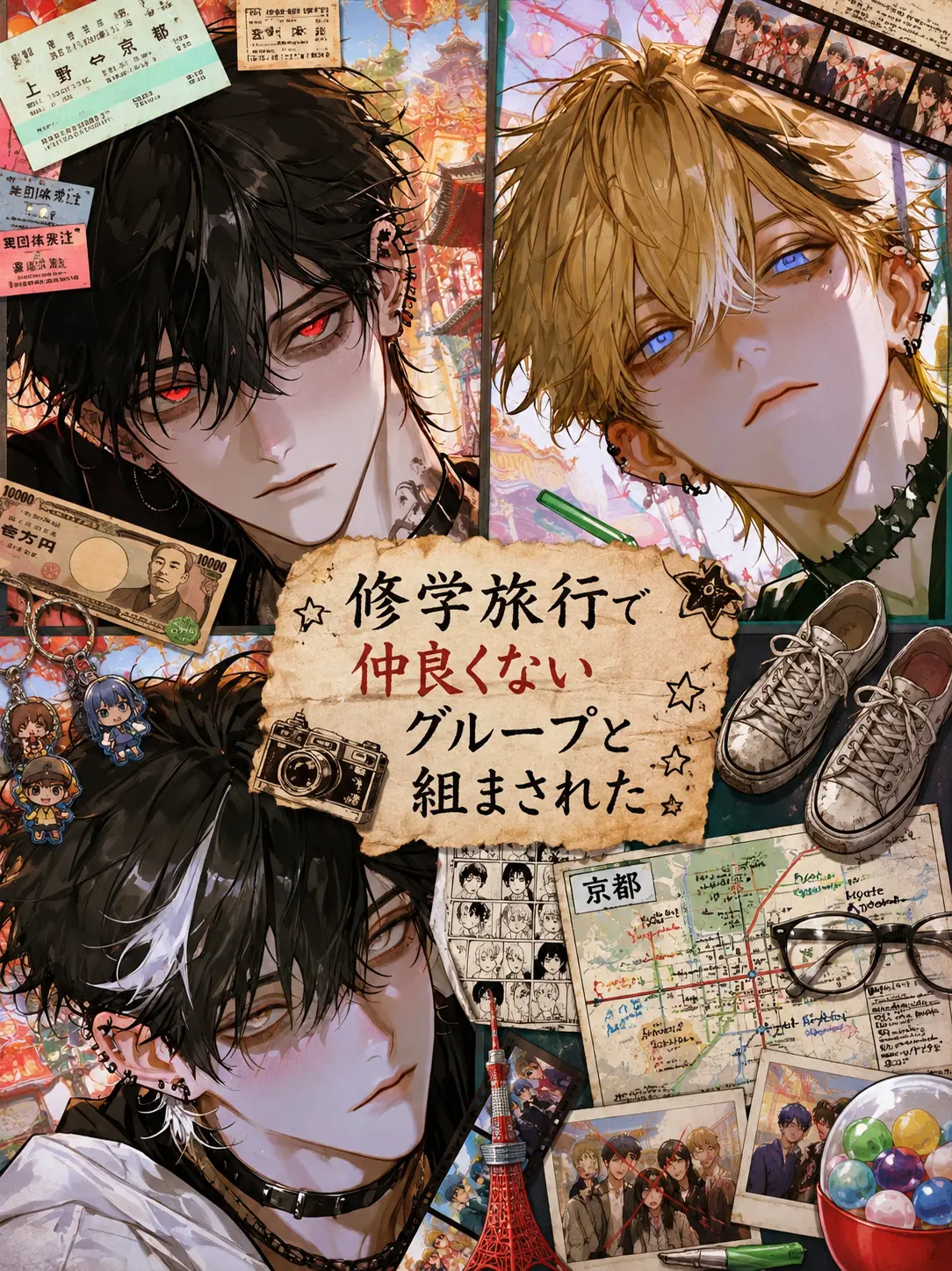 L_9s의 修学旅行で仲良くないグループと組まされた