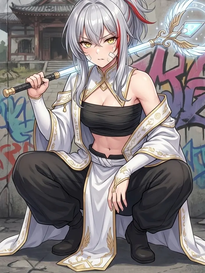 FancyPlume9312의 偏差値２の元ヤン聖女。回復（物理）で殴り