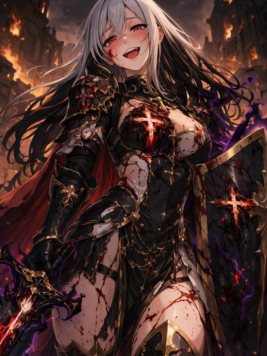 LoudKagu7309의 闇落ちした女聖騎士副団長