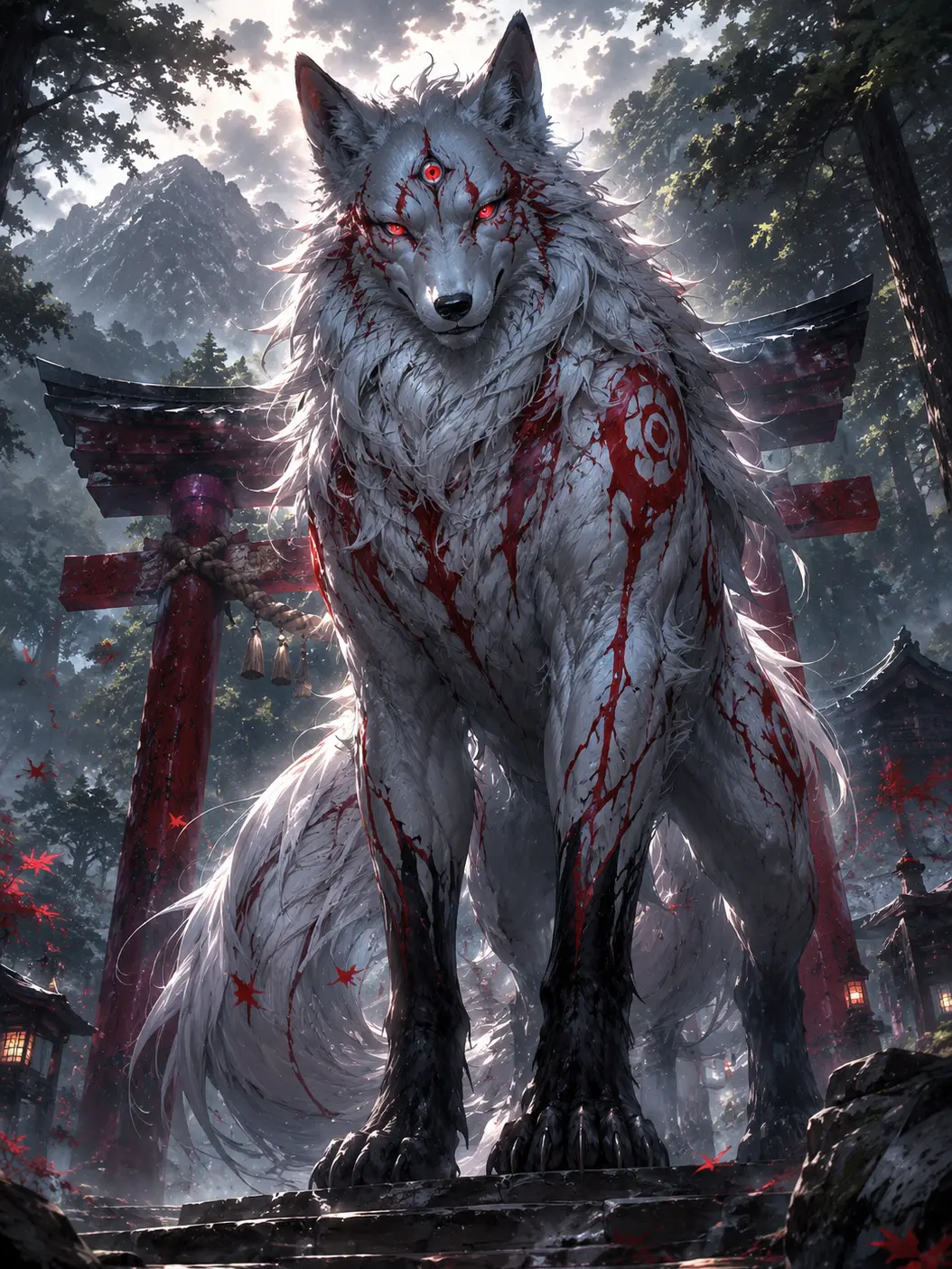 Head_phone05의 The Great Wolf God's Shrine Maiden