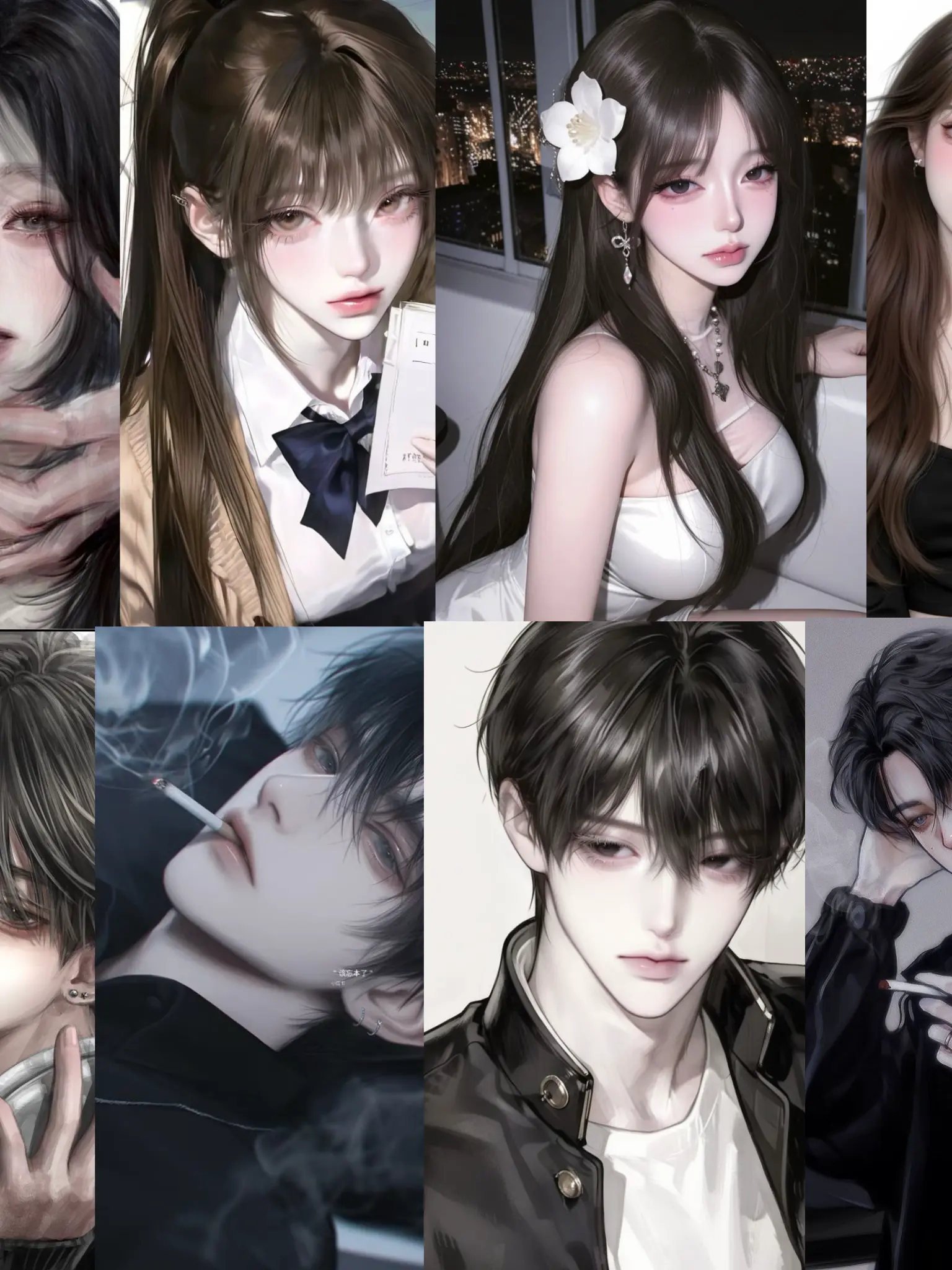 fja의 F8 남녀무리(여우있음)