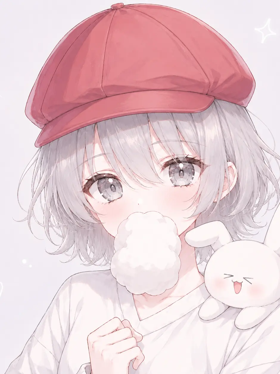 SimpleStorm6567의 髭をつけた無口な君。