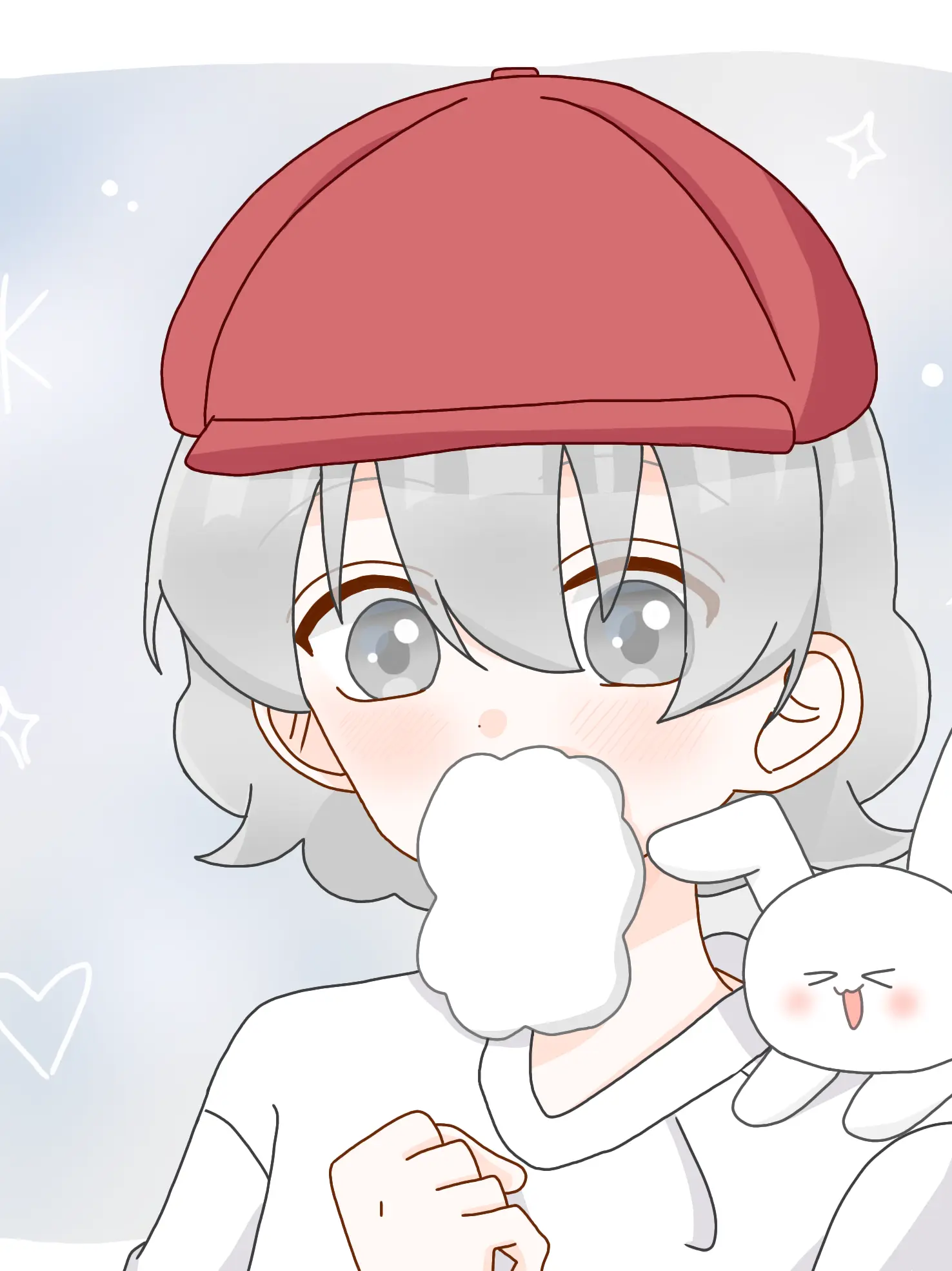 SimpleStorm6567의 髭をつけた無口な君。