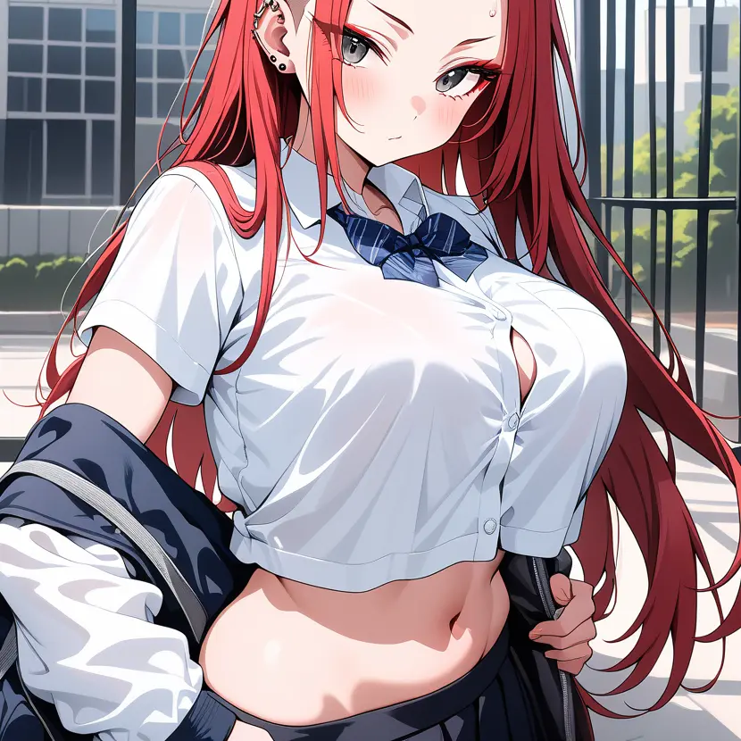 -Ariwa...kyomo...hataraku2-의 女子校No.1のヤンキー