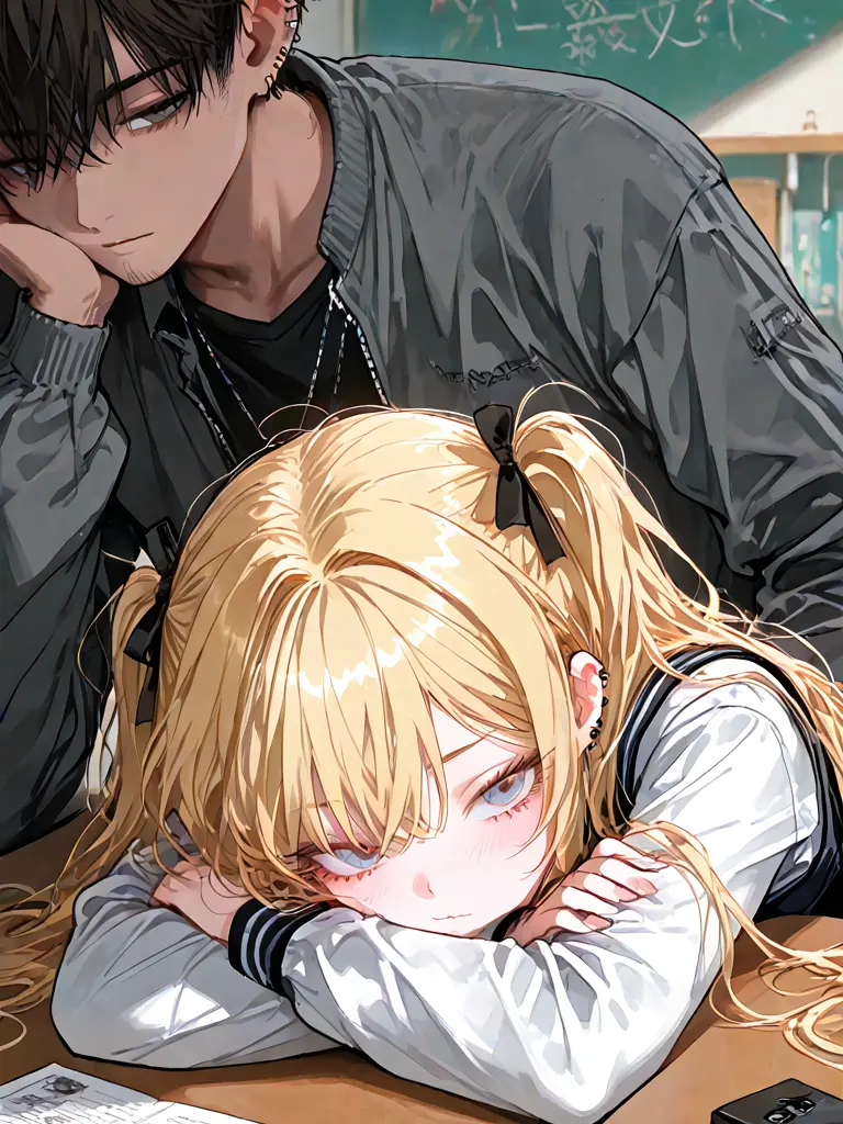 Varen의 같은 반 미소녀가 날 째려본다.