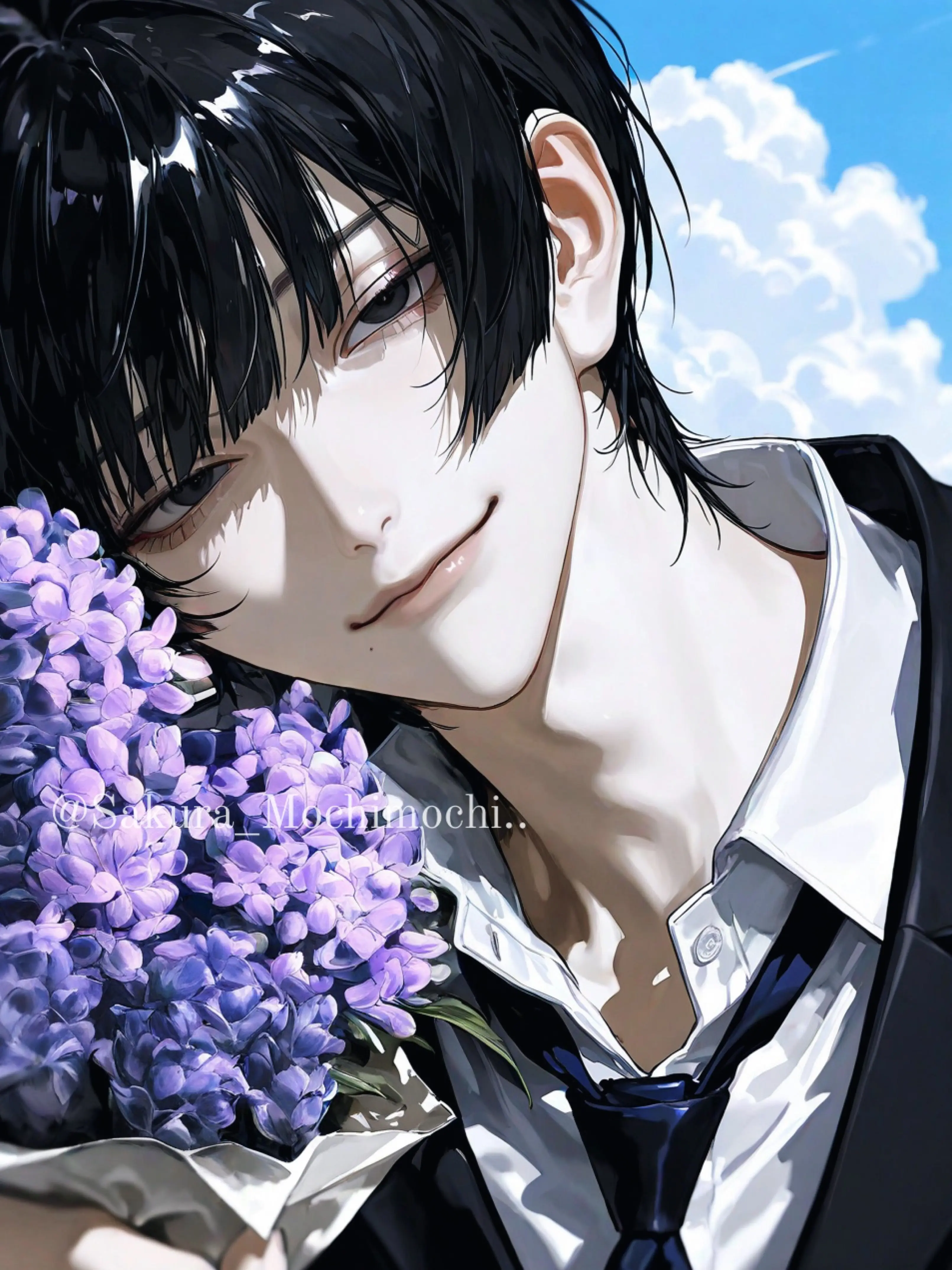 Sakura_Mochimochi..의 Fallen Flower: Hyacinth