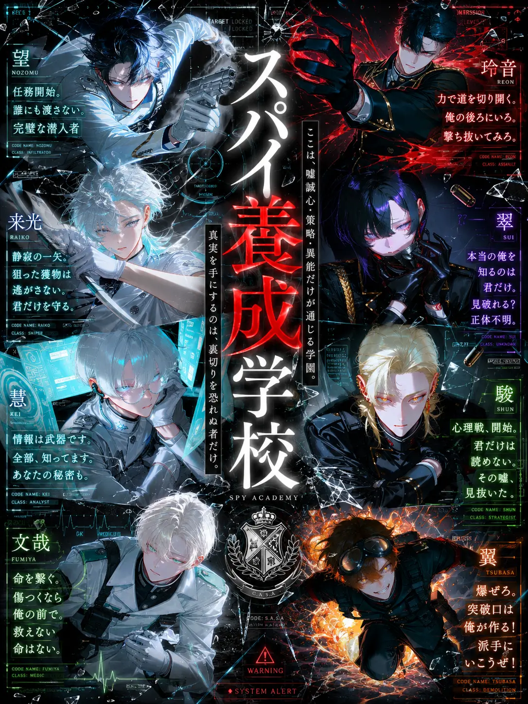Oo.5ehls의 スパイ養成学園