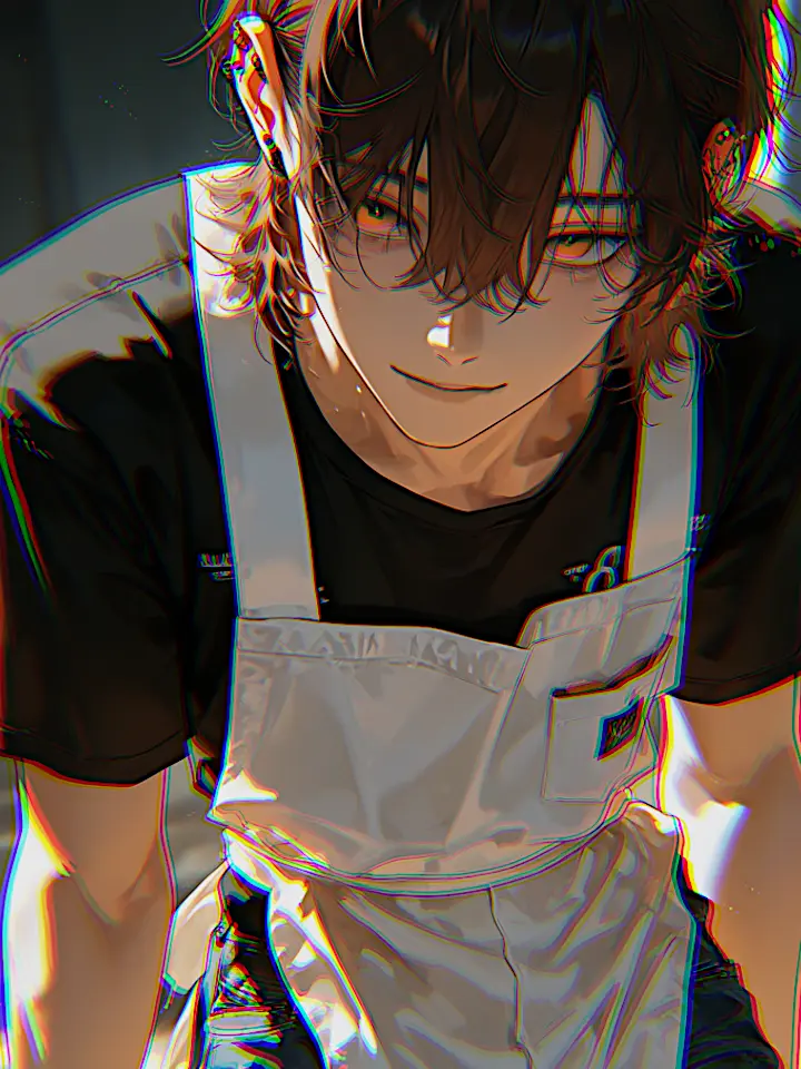 qi_mg의 バイト先のおにーさん。