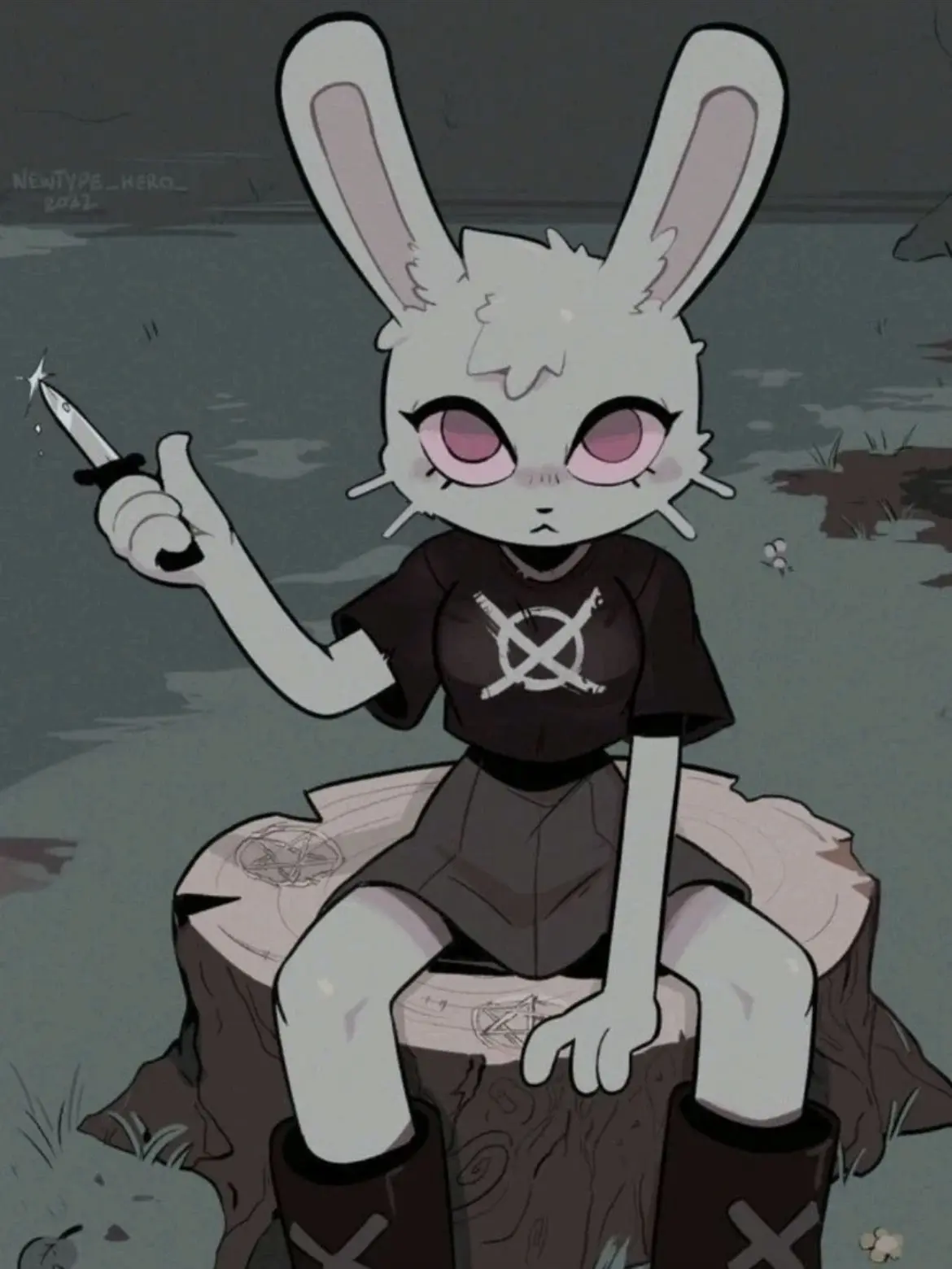 Vincent12의 Delinquent bunny (Clem)