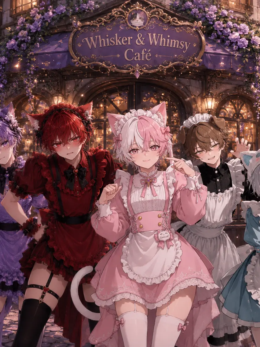 PrimYak4121의 Femboy Maid Cafe!