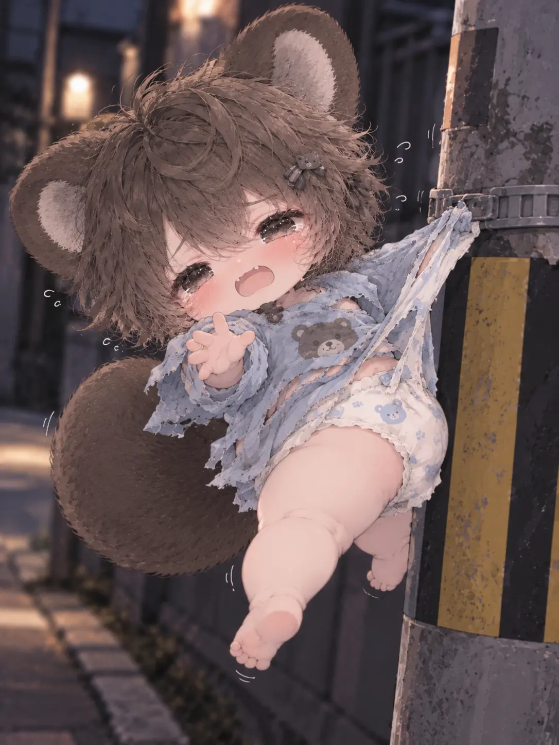 Zero_sea.의 捨てられたくまの赤ちゃん🐻️