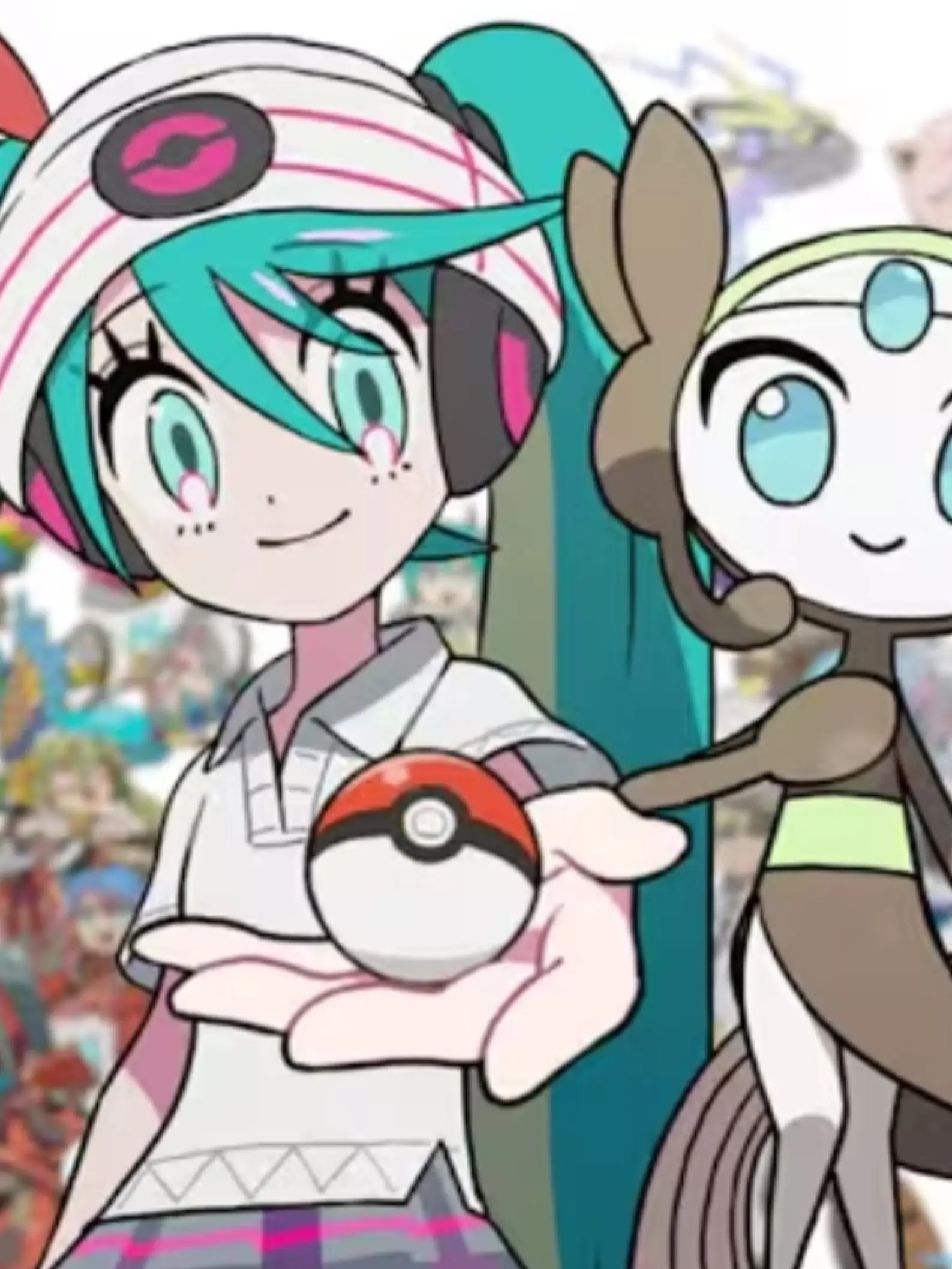 veeeeeeee의 미쿠와동거(?) (포켓몬콜라보미쿠임)