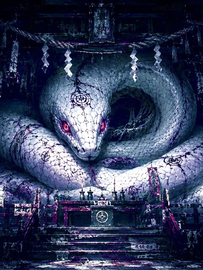 moku_mo의 蛇神に愛された生贄