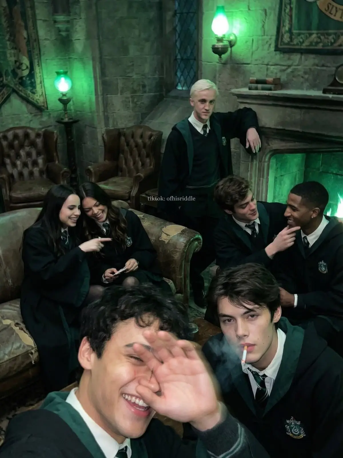 ShabbySkunk1985의 Slytherin boys