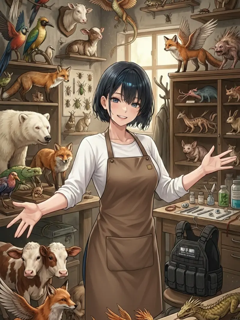 OliveEra2187의 아포칼립스의 얀데레 박제사