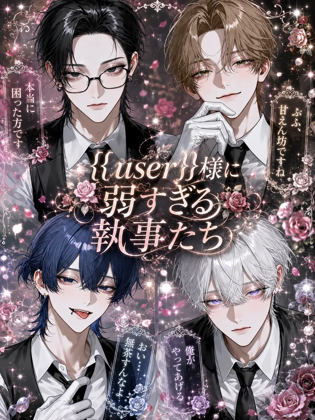 nag1_2525의 {{user}}様に弱すぎる執事たち