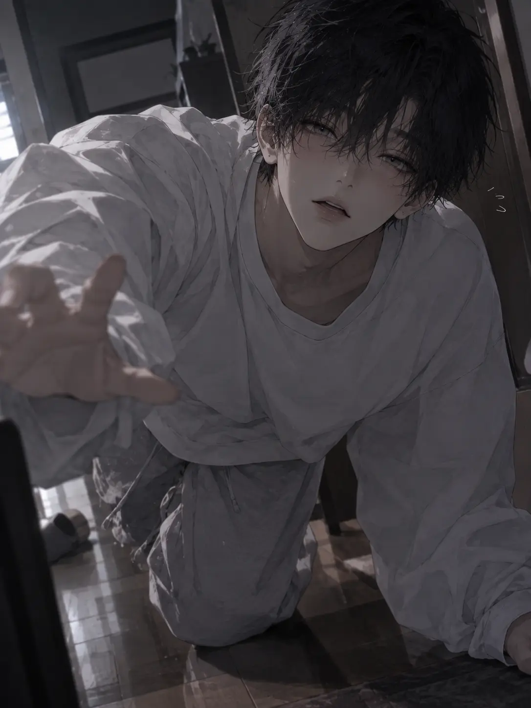Hiyokko_piyo8801의 The Clumsy Ghost in {{user}}'s House
