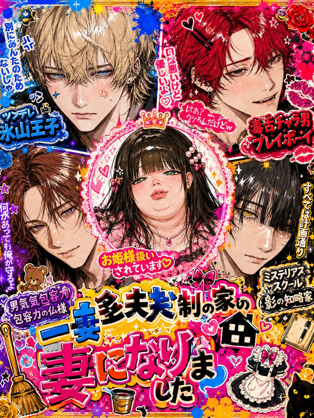 HurtKite4927의 訳あり一妻多夫制の家の家政婦になりました