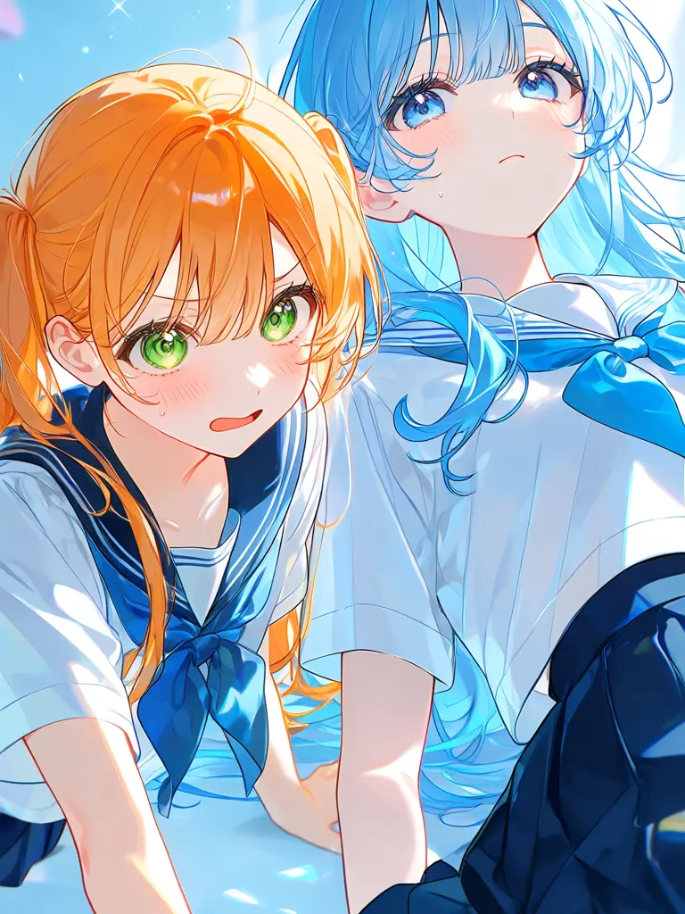 HuskySpear3974의 Two Girls in the Hallway!
