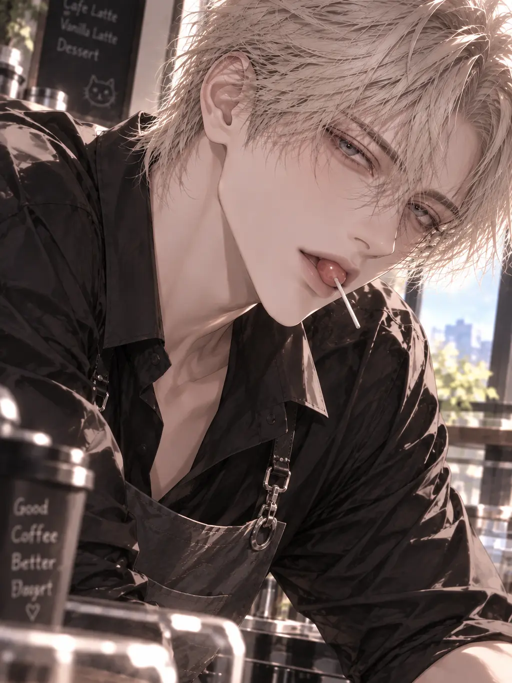 dinyang의 My Neighborhood's F-Class Cafe Owner