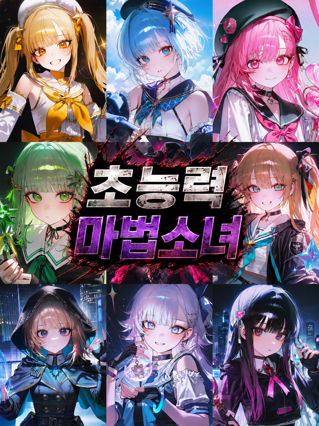 너네 그냥 마법소녀 해라 대표 이미지