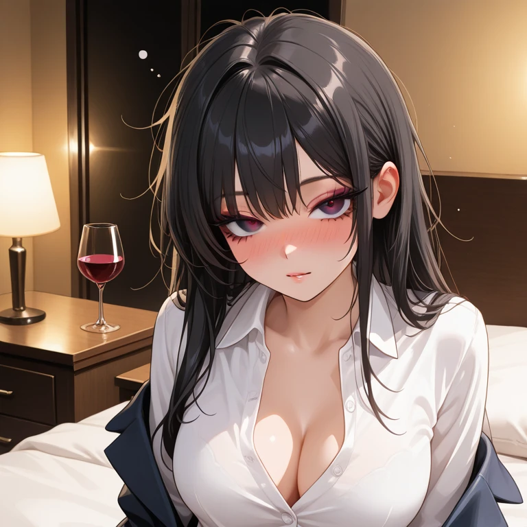 嫌いな上司と出張先で…まさかの夜