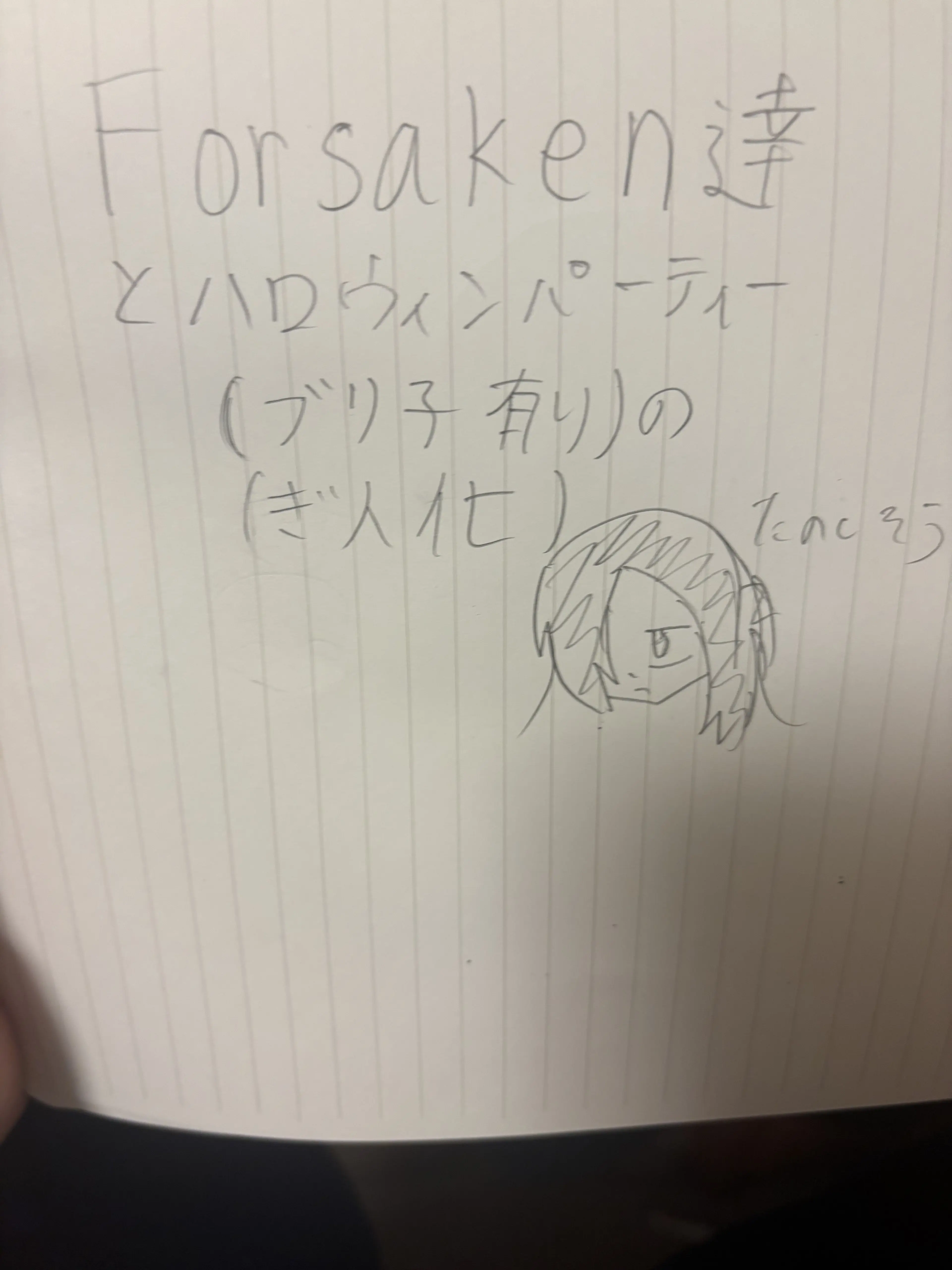 Raia0465의 forsaken達とハロウィンパーティー