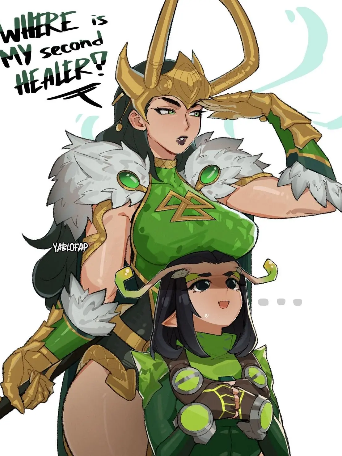 Ihavenoclue1908의 Lady Loki x Mantis